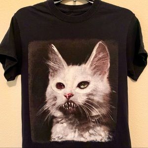 Antique Horror Gus Fink Cujo Kitty Small T-Shirt